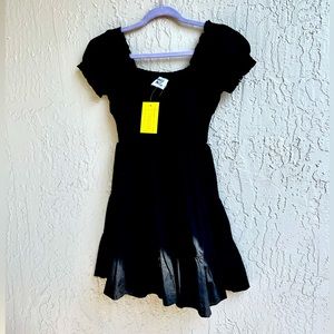 Princess Polly black sweetheart dress US 4